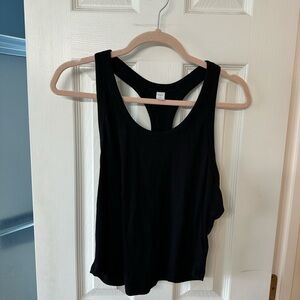 GAP Black Asymmetrical Tank Top